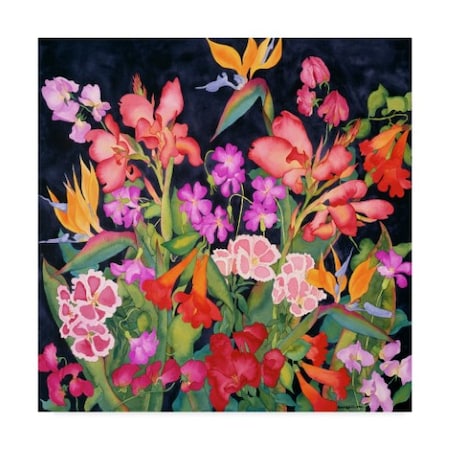Carissa Luminess 'Secret Garden ' Canvas Art,35x35